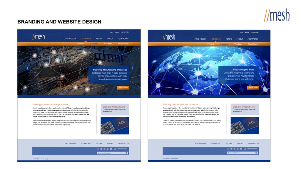 Mesh Website